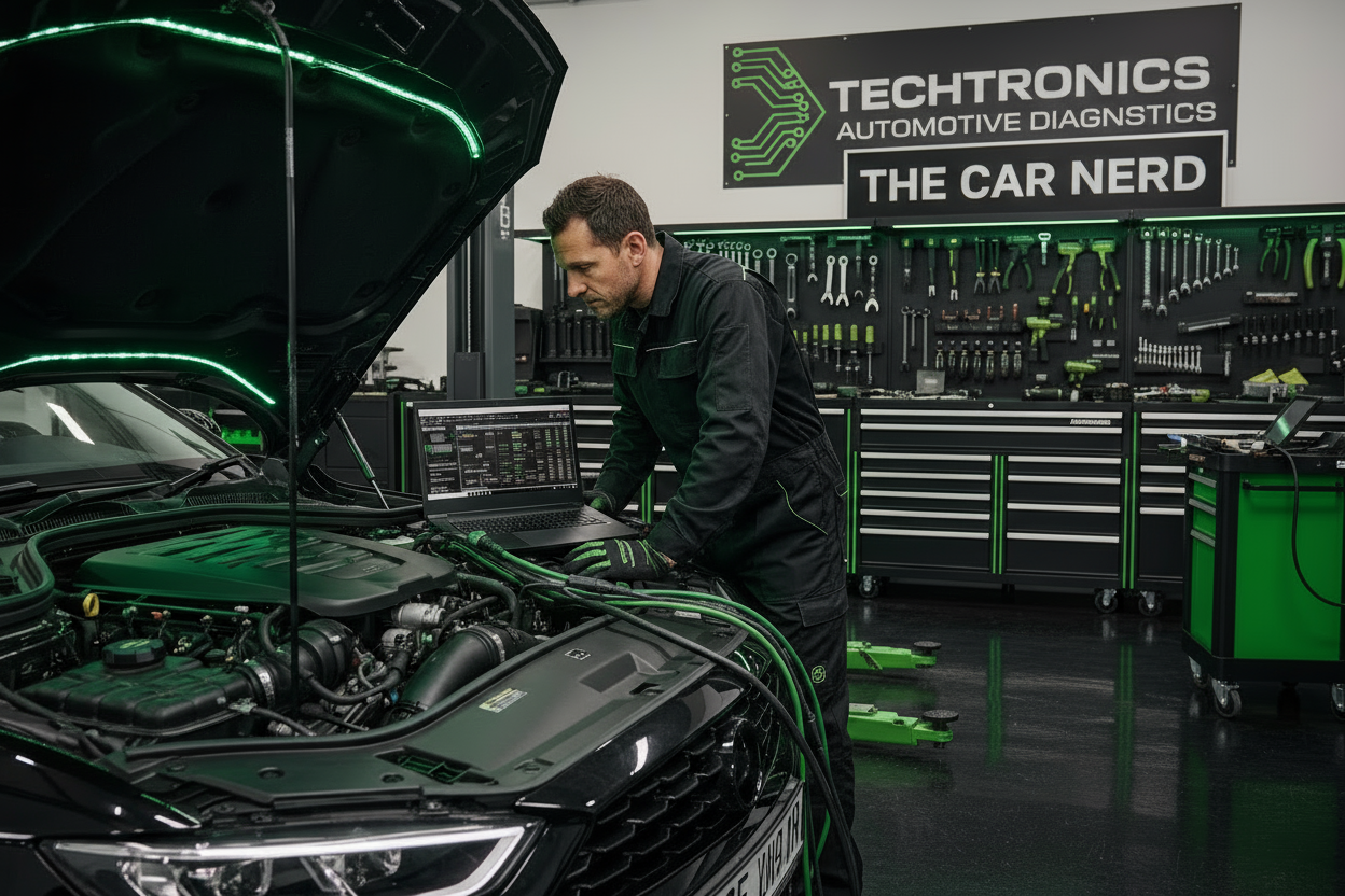 can you change the sign in the above photo to say The Car Nerd